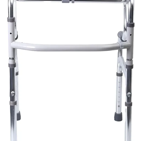 Andador Adulto Mayor Ajustable Plegable De Aluminio