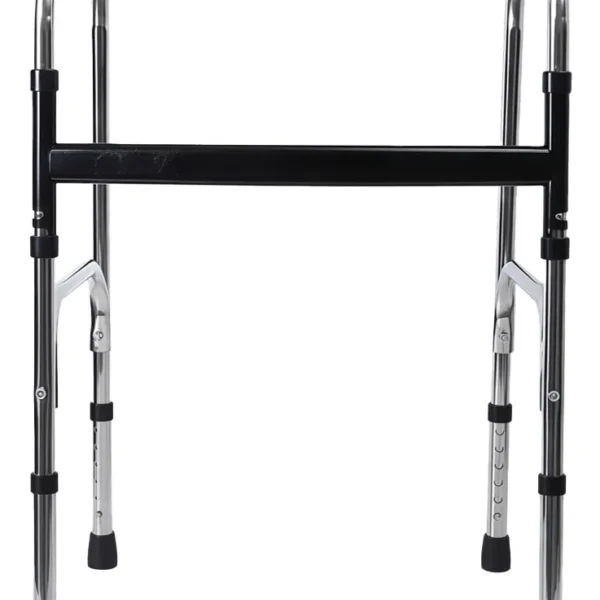 Andador De Acero Inoxidable Con Altura Ajustable