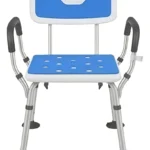 Silla De Baño Ajustable Con Respaldo Para Adulto Mayor