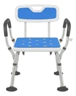 Silla De Baño Ajustable Con Respaldo Para Adulto Mayor