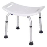 Taburete De Baño Ajustable Sin Respaldo