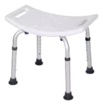 Taburete De Baño Ajustable Sin Respaldo