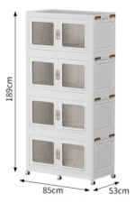 Estante Organizadora Plegable 85cm 4 Niveles - Imagen 2