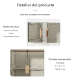 Mueble organizador plegable 4 niveles 70cm - Imagen 3