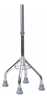 Bastón Ortopédico De Aluminio Con 4 Apoyos Ajustable - Imagen 3