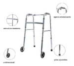 Andador Para Adultos Mayores Con Ruedas Ajustable - Imagen 2