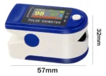Oxímetro De Pulso Digital De Dedo Lk87 Pantalla Led - Imagen 2