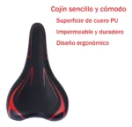 Asiento Para Bicicleta De Montaña MTB Confort - Imagen 2