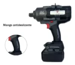 Llave De Impacto 21v, 2100nm + 2 Baterías De Litio - Imagen 2