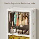 Mueble organizador plegable 4 niveles 70cm - Imagen 5