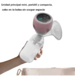 Extractor De Leche Eléctrico Rosado USB Con Pantalla - Imagen 3