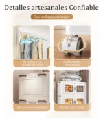 Estante Organizadora Plegable 105cm 4 Niveles - Imagen 5