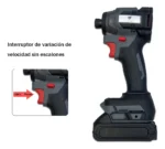 Atornillador Impacto 1/4 Sin Escobillas 230nm + 2 Baterías - Imagen 3