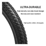 Neumático De Montaña 26 Pulgadas Para Bicicleta - Imagen 2