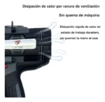 Llave De Impacto 21v, 1000nm + 2 Baterías Li-ion - Imagen 4