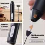Batidor Espumador Eléctrico Recargable USB Portátil - Imagen 4