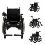 Silla De Ruedas Eléctrica Y Manual Plegable - Imagen 8
