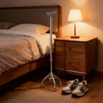 Bastón Ortopédico De Aluminio Con 4 Apoyos Ajustable - Imagen 5