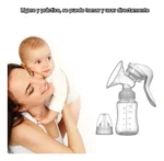 Extractor de Leche Manual Transparente 150 ML - Imagen 5