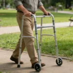 Andador Para Adultos Mayores Con Ruedas Ajustable - Imagen 6
