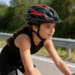 Casco MTB Para Bicicleta Con Luz De Advertencia - Imagen 6