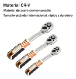 Juego De Dados 151 Piezas Con Llave, Carraca Y Herramientas - Imagen 4