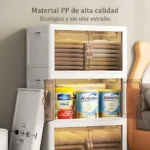 Mueble organizador plegable 4 niveles 65cm - Imagen 7