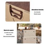 Caja Almacenamiento 75L Plegable Multifuncional - Imagen 3