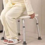 Taburete De Baño Ajustable Sin Respaldo - Imagen 6