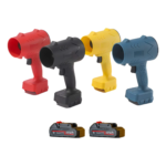Soplador De Aire Inalámbrico 21v Con 2 Baterías Recargables