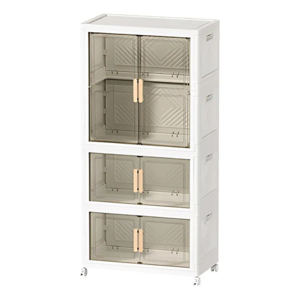 Mueble organizador plegable 4 niveles 65cm