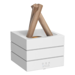 Humidificador Con Luz Led, Diseño Madera Y Temporizador