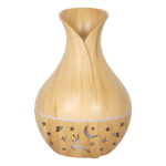Humidificador Difusor Aromas Madera Luz Led Ciervo