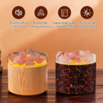 Humidificador Difusor Sal Himalaya Led Aromaterapia