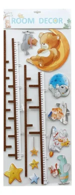Panel Decorativo Sticker Mural Estilo Cartoon Infantil - Imagen 3