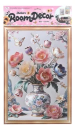 Panel Decorativo Sticker Mural Flores 3d Decoración Interior - Imagen 5