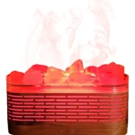 Humidificador Difusor Ultrasónico Con Lámpara De Sal Himalay