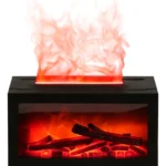 Humidificador Difusor Eléctrico Efecto Llama Decorativo