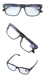 Lentes De Lectura Antiluz Azul Multigraduación Unisex - Imagen 4