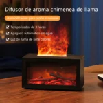 Humidificador Difusor Eléctrico Efecto Llama Decorativo - Imagen 2