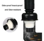 Tubo De Desagüe Del Fregadero De La Cocina Tubo Para Lavabo - Imagen 3