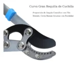 Tijera Podadora Profesional Cabeza De Tiburón No Telescópica - Imagen 2