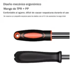 Juego De Herramientas Mecánicas Autocle 46 Piezas Acero Rojo - Imagen 3