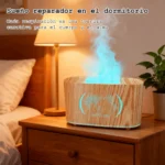 Humidificador Difusor Aromas Madera Led Silencioso - Imagen 4