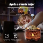 Difusor Humidificador Volcánico Led Con Temporizador - Imagen 3