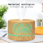 Difusor Ultrasónico De Aceites Con Led Y Temporizador - Imagen 4