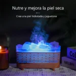 Humidificador Difusor Ultrasónico Con Lámpara De Sal Himalay - Imagen 3