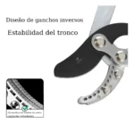 Tijera Corta Ramas Telescópica Reforzada Cabeza Tiburón - Imagen 3