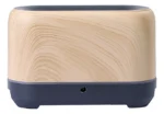 Difusor Ultrasónico Aromas Madera Luz Led Y Timer - Imagen 4