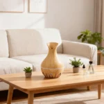 Humidificador Ultrasónico Difusor Símil Madera Led - Imagen 4